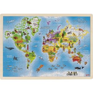 Puzzle 192 piese - World | Goki imagine
