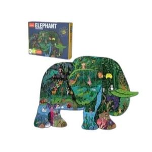 Puzzle in Forma de Elefant | Arthink imagine