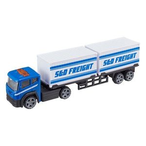 Camion Cargo Transporter, Teamsterz, Albastru imagine