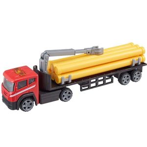 Camion Cargo Transporter, Teamsterz, Rosu imagine