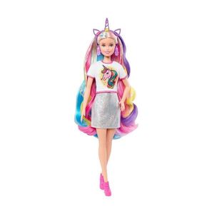 Papusa Barbie, Fantasy Hair cu accesorii imagine