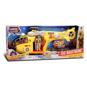 Set elicopter cu figurina, Nightwing, The Corps Universe, Lanard Toys imagine