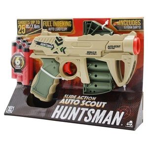 Pistol Auto Scout cu 6 sageti din burete, Huntsman, Lanard Toys imagine