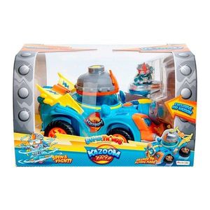 Vehicul Kazoom Racer cu figurina, SuperThings imagine