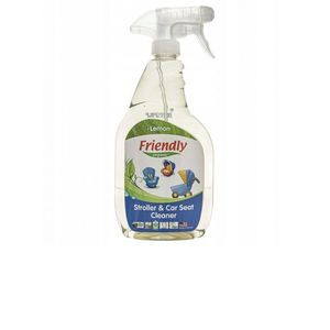 Spray bio pentru curatarea carucioarelor landourilor si scaunelor auto Friendly Organic Lemon 650 ml imagine