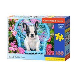 Puzzle French Bulldog Puppy, 100 piese imagine