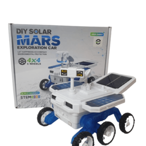 Set constructie - Masina de Explorare Spatiala cu Baterie Solara | Hex Toys imagine