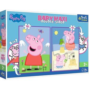Puzzle - Primo Baby Maxi - Peppa Pig | Trefl imagine