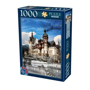 Puzzle 1000 piese - Castelul Peles - Ziua | D-Toys imagine