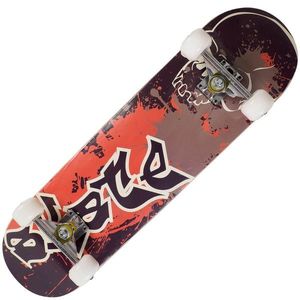 Skateboard Action One, ABEC-7 Aluminiu, 79 x 20 cm, Multicolor Skate Skull imagine