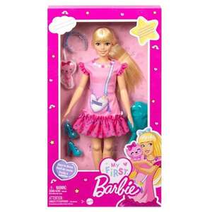 Papusa cu accesorii, Barbie, My First Barbie, HLL19 imagine