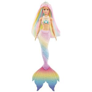 Papusa Barbie Dreamtopia Color Change, Sirena imagine