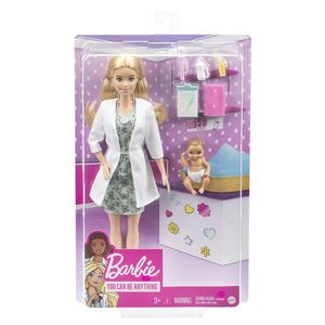Papusa cu accesorii, Barbie, Doctor GVK03 imagine