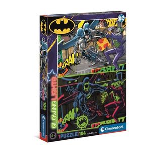 Puzzle Clementoni Batman Glowing, 104 piese imagine