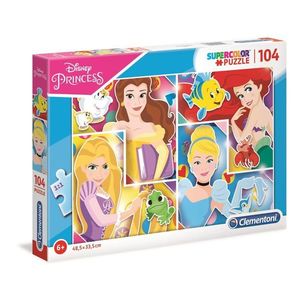 Puzzle Clementoni Disney Princess, 104 piese imagine