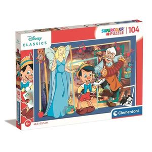Puzzle Clementoni Disney Classic Pinocchio, 104 piese imagine
