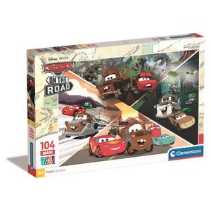 Puzzle Clementoni Maxi, Disney Cars, 104 piese imagine