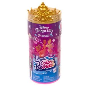 Papusa cu 6 surprize, Disney Princess Royal Color Reveal, HMB69 imagine
