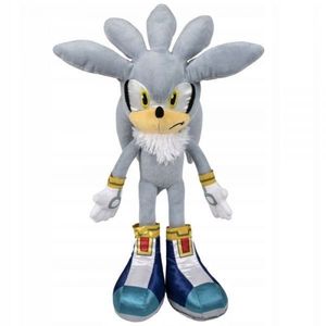 Jucarie din plus Silver, Sonic Hedgehog, Play by Play, 35 cm imagine