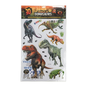Set stickere perete Toi-Toys 3D Lumea Dinozaurilor imagine