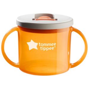 Cana Tommee Tippee First Cup 190 ml 4 luni + portocalie imagine