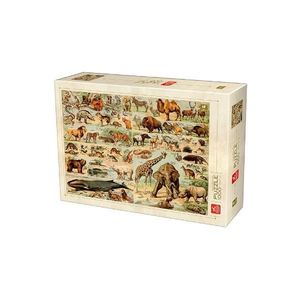 Puzzle 1000 Enciclopedia: Animale salbatice imagine