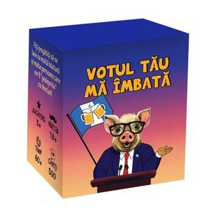 Joc de carti pentru petreceri - Votul tau ma imbata, limba romana, 300 intrebari, pentru 3-20 jucatori imagine