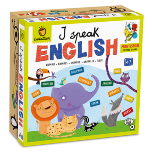 Joc educativ - Montessori - I Speak English | Ludattica imagine