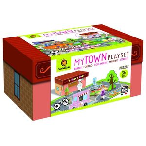 Puzzle 36 piese - My Town Playset - Bakery | Ludattica imagine