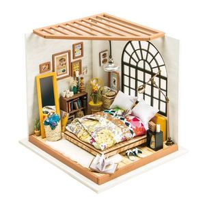Puzzle 3D - Casuta DIY - Dormitorul lui Alice | Robotime imagine