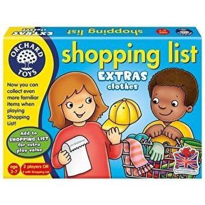 Joc educativ in limba engleza Lista de cumparaturi SHOPPING LIST imagine