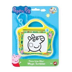 Tabla de scris Magic Scribbler travel - Peppa Pig imagine