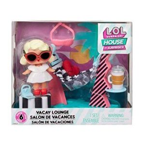 Set papusa L.O.L. Surprise! Vacay Lounge - Leading Baby, cu 8 surprize imagine