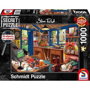 Puzzle 1000 piese - Steve Read - Secret - Father`s Workshop | Schmidt imagine
