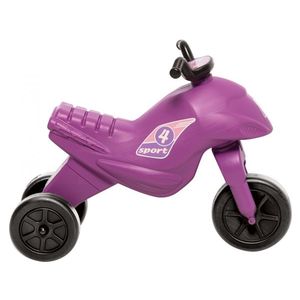 Motocicleta copii cu trei roti fara pedale mediu culoarea mov imagine