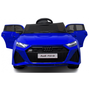 Masinuta electrica R-Sport cu telecomanda Audi RS6 albastru imagine