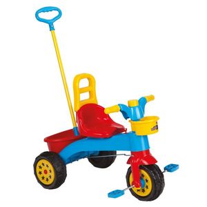 Tricicleta pentru copii cu claxon si control parental Sweet Red imagine