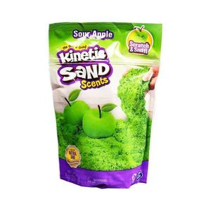 Kinetic Sand, Sour Apple, nisip parfumat, 20136089, 227 g imagine