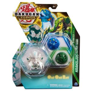 Figurina Bakugan Legends, Starter Pack, 3 piese, Krakelios Ultra, S5, 20140289 imagine