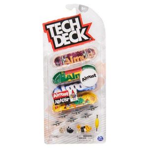 Set mini placa skateboard Tech Deck, 4 buc, Almost, 20136721 imagine