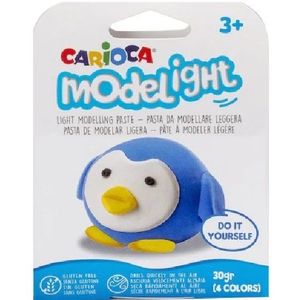 Plastilina ModeLight - Pinguin | Carioca imagine