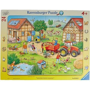 Puzzle 24 piese - Mica Mea Ferma | Ravensburger imagine