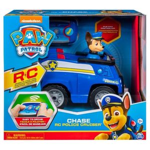 Masinuta cu telecomanda si figurina, Paw Patrol, Chase Police Cruiser, 20120361 imagine