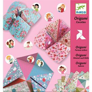 Set Initiere in origami, roz imagine