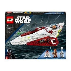 LEGO Star Wars - Jedi Starfighter-ul lui Obi-Wan Kenobi 75333 imagine