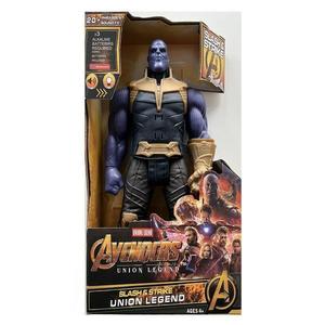 Figurina Avengers cu efecte sonore si luminoase, Thanos, 30 cm imagine