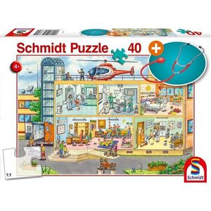 Puzzle 40 piese - At The Children’s Hospital | Schmidt imagine