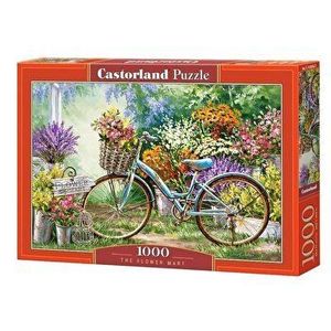 Puzzle Piata de flori - 1000 piese imagine