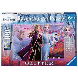Puzzle Ravensburger Anna si Elsa Frozen II, 100 piese imagine