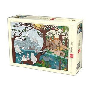 Puzzle adulti Deico Nature Summer and Winter, 1000 piese imagine